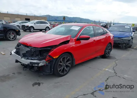2019 Honda Civic Sport from USA, damaged, VIN 2HGFC2F84KH545581